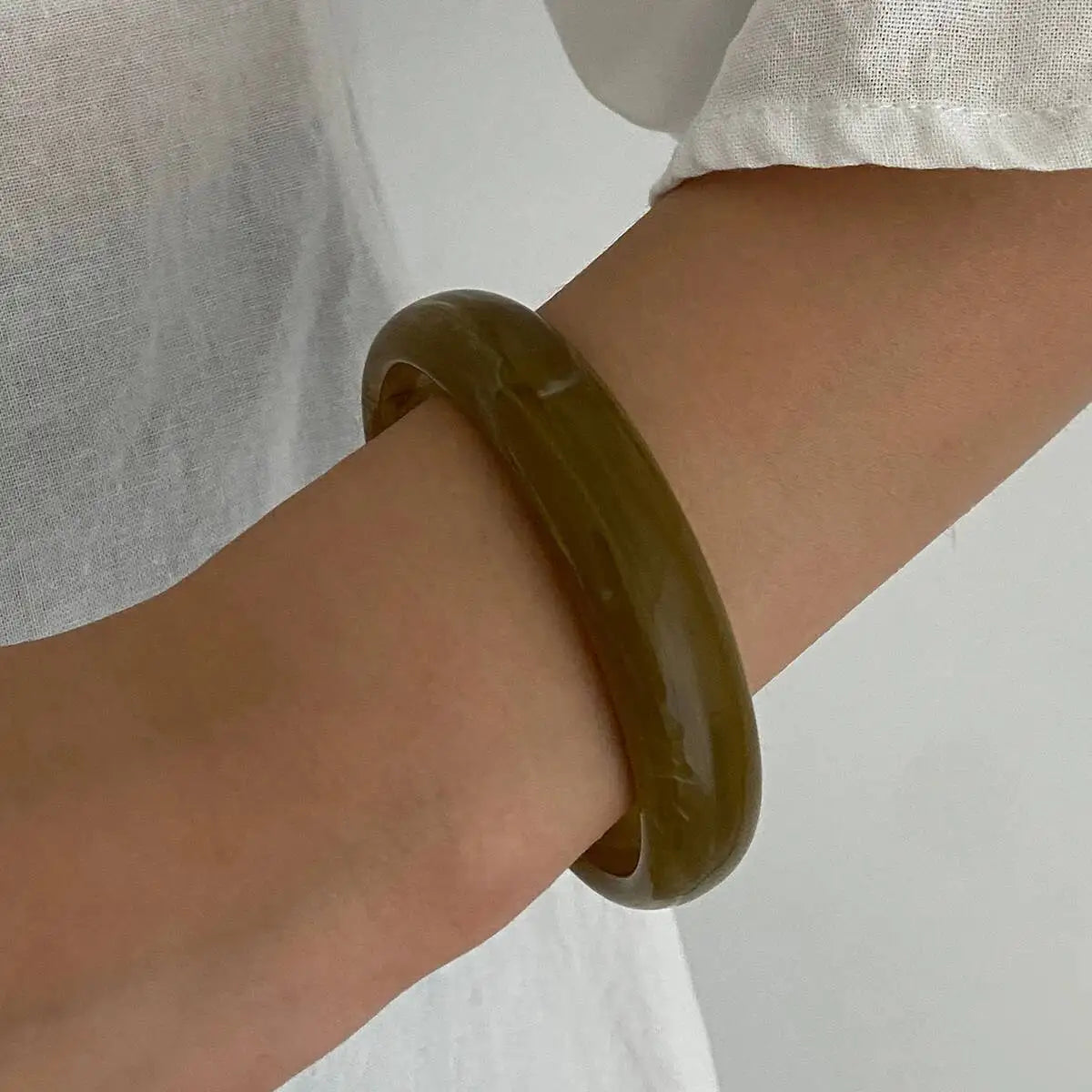 Bracelets Femme Boho – Lot de 3 Styles Résine Acrylique & Métal