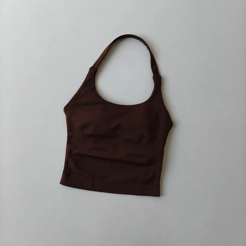 Brassière Yoga Femme – Licou Antichoc Dos Nu Fitness & Pilates