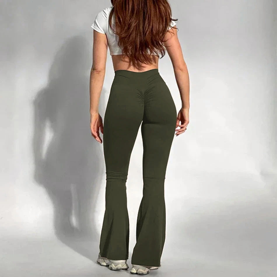 Legging Yoga Taille Haute Femme – Scrunch Fesses & Maintien Optimal