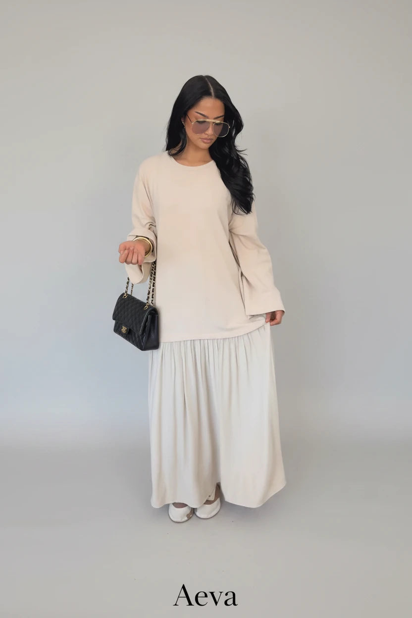 Ensemble Chemise & Pantalon Ample – Tenue Décontractée Femme