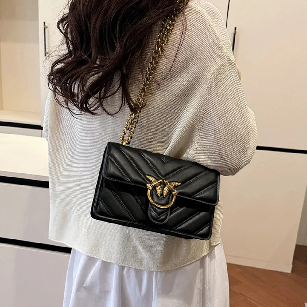 Sac à bandoulière en toile moderne pour femmes, matériau résistant, sangle réglable, idéal pour les accessoires du quotidien