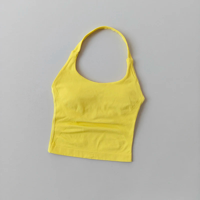 Brassière Yoga Femme – Licou Antichoc Dos Nu Fitness & Pilates