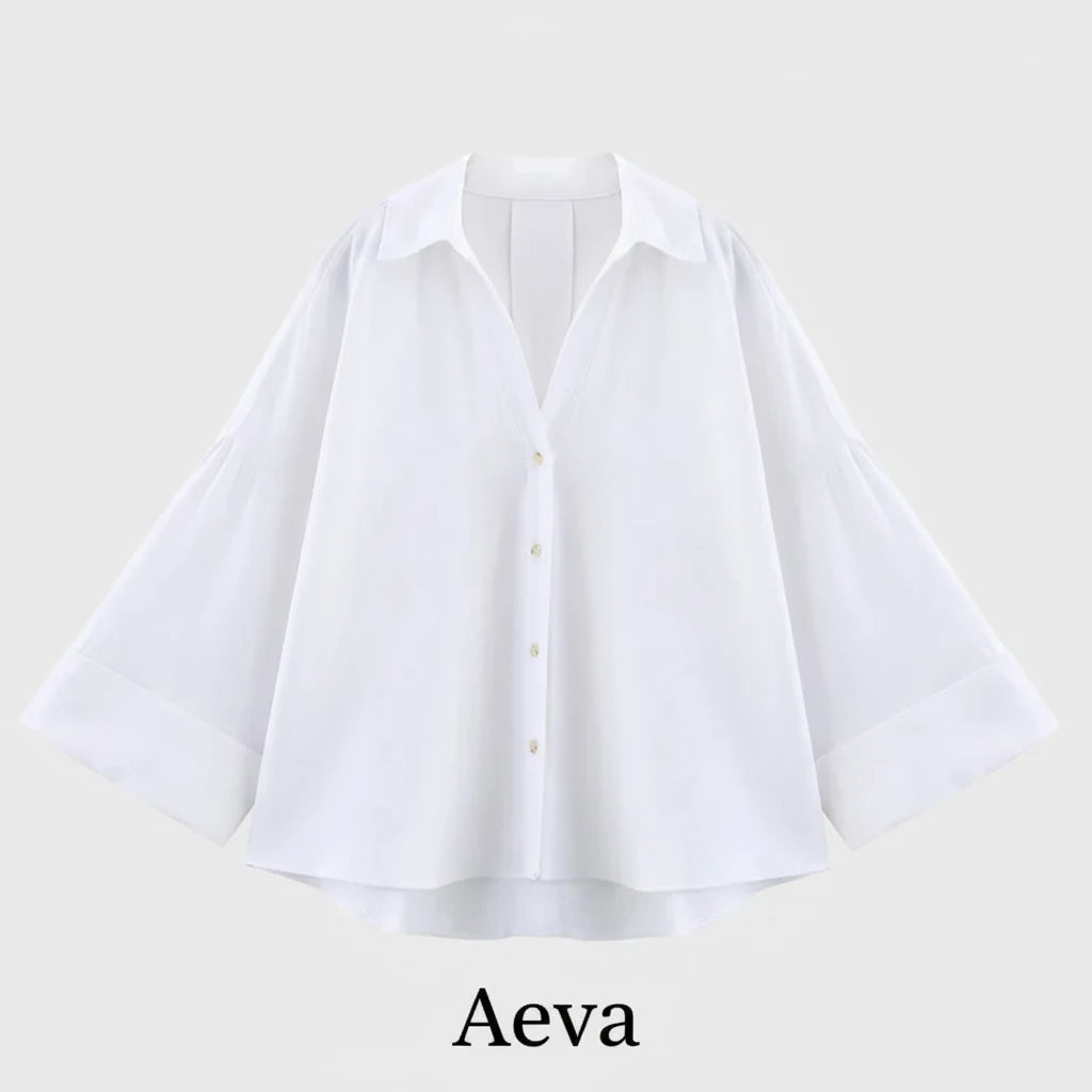 Chemise Rayée Femme – Coupe Ample & Décontractée | Manches Larges