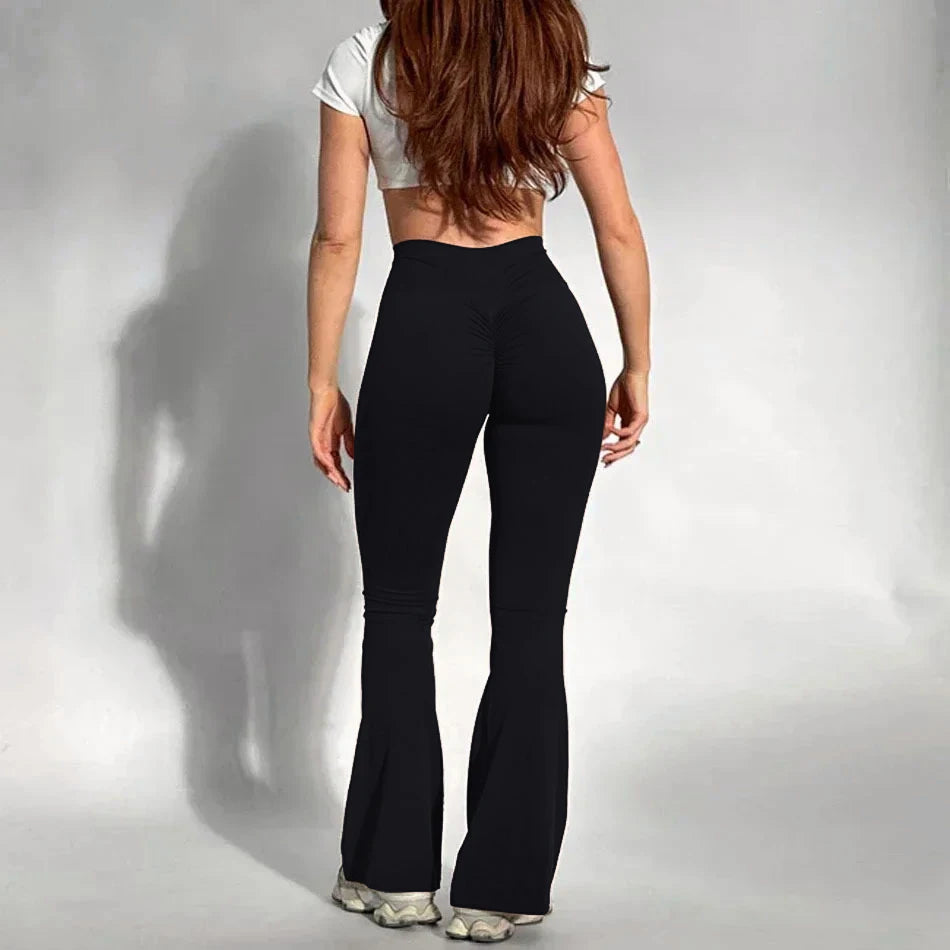 Legging Yoga Taille Haute Femme – Scrunch Fesses & Maintien Optimal