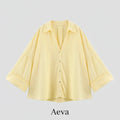 Chemise Rayée Femme – Coupe Ample & Décontractée | Manches Larges
