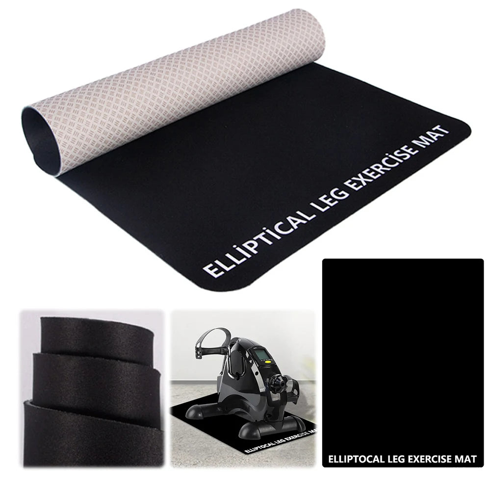 Tapis Antidérapant pour Machine Elliptique et Pédalier – Protection Sol & Stabilité Fitness