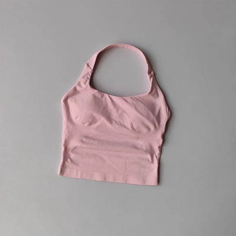 Brassière Yoga Femme – Licou Antichoc Dos Nu Fitness & Pilates
